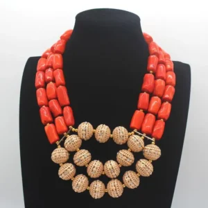 Edo Coral Beads/ Benin Coral Beads/Nigerian Wedding Beads/African Beads