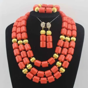 Edo Coral Beads/ Benin Coral Beads/Nigerian Wedding Beads/African Beads