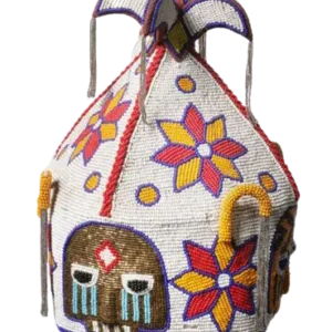 Home Beaded Crown (Ade Ọba)