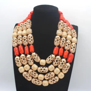 Edo Coral Beads/ Benin Coral Beads/Nigerian Wedding Beads/African Beads