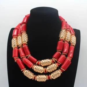 Edo Coral Beads/ Benin Coral Beads/Nigerian Wedding Beads/African Beads