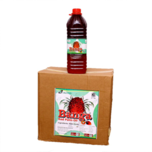 2 LITERS OKOMU BANGA RED PALM OIL