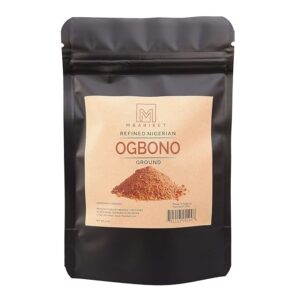 Mbariket - 1 oz. Imported Nigerian Ground Ogbono From Abakaliki Nigeria